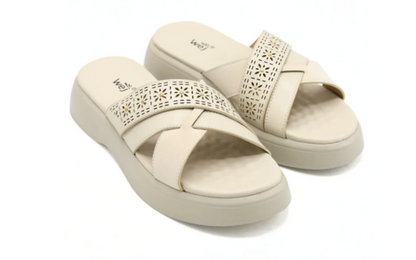Fawn Women Criss Cross Slippers